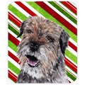 Skilledpower Border Terrier Candy Cane Christmas Mouse Pad; Hot Pad Or Trivet SK629850